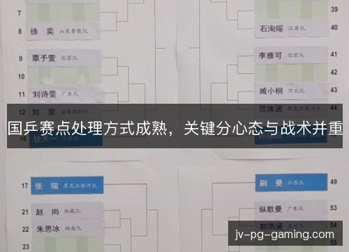 国乒赛点处理方式成熟,关键分心态与战术并重 国乒赛点处理方式成熟,关键分心态与战术并重